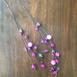 FREE GIFT💝 Purple Bead Necklace